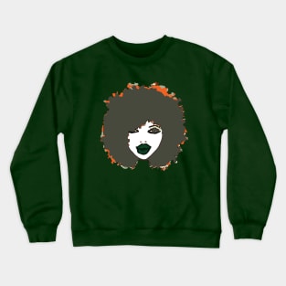 Afro Cute Natural Hair Crewneck Sweatshirt